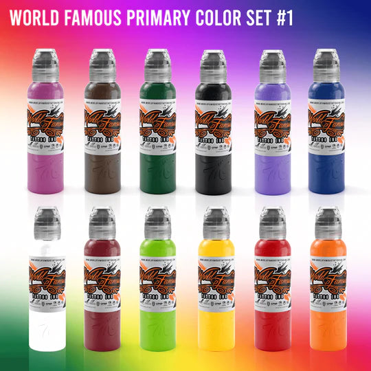 WORLD FAMOUS 12 Color #1 Primary Set 1oz Main image
