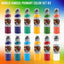 WORLD FAMOUS 12 Color #3 Primary Set 1oz