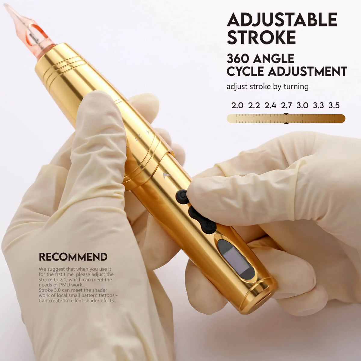Quelle Polar Wireless PMU Machine — 800 mAh Battery, Type-C Rapid Charge, 5–8 V Adjustable & 7 Stroke