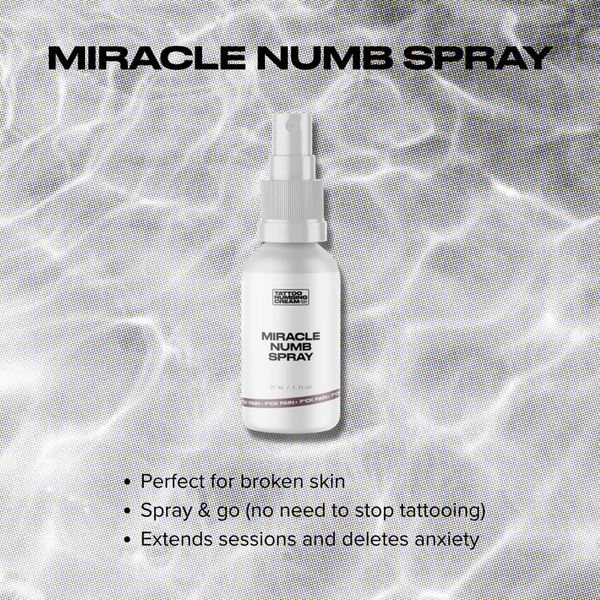 MIRACLE NUMB SPRAY - Tattoo Numbing Cream Co™