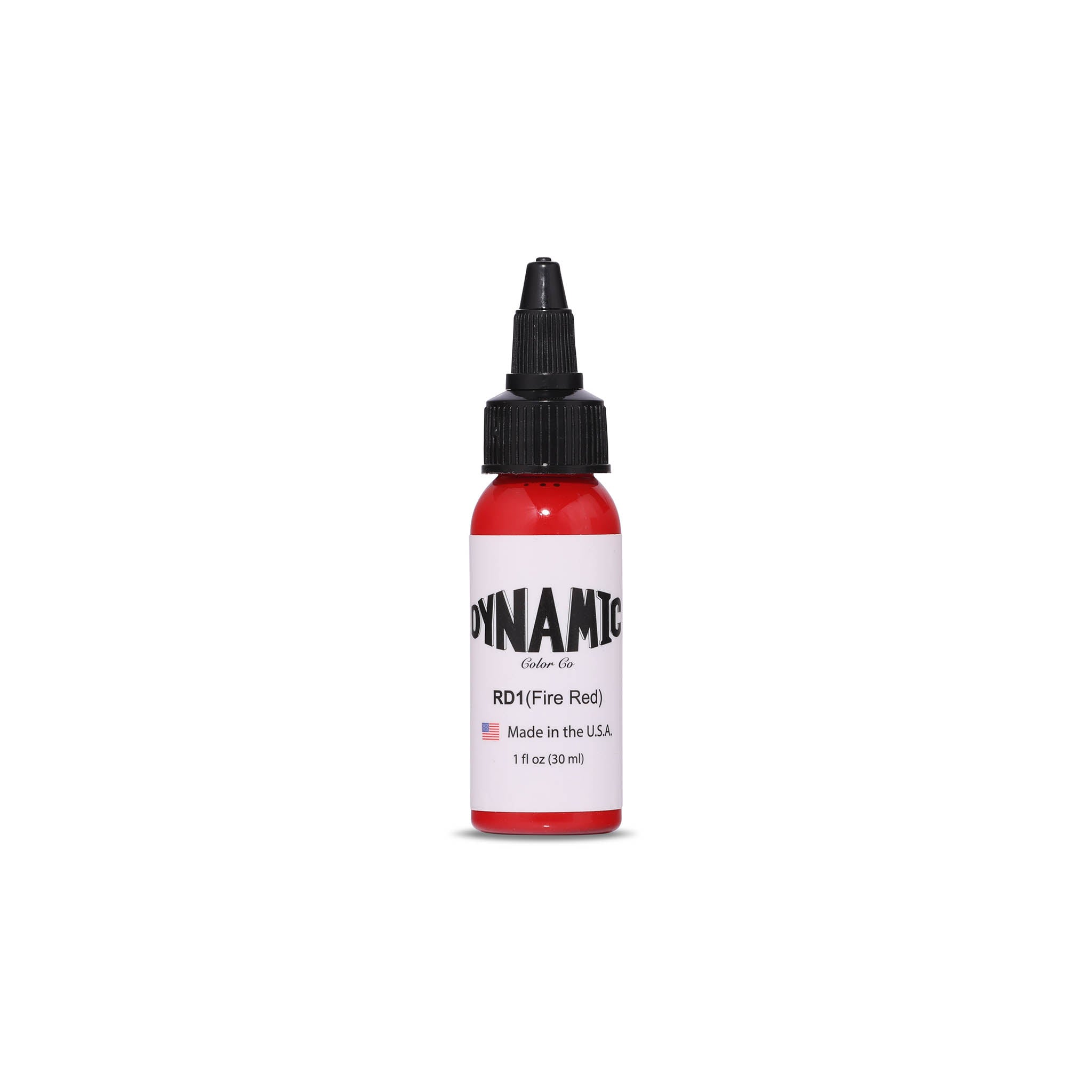 Dynamic Ink -Fire Red Tattoo Ink - 1 oz. Bottle