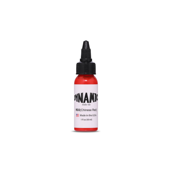 Dynamic Ink -Chinese Red Tattoo Ink - 1 oz. Bottle
