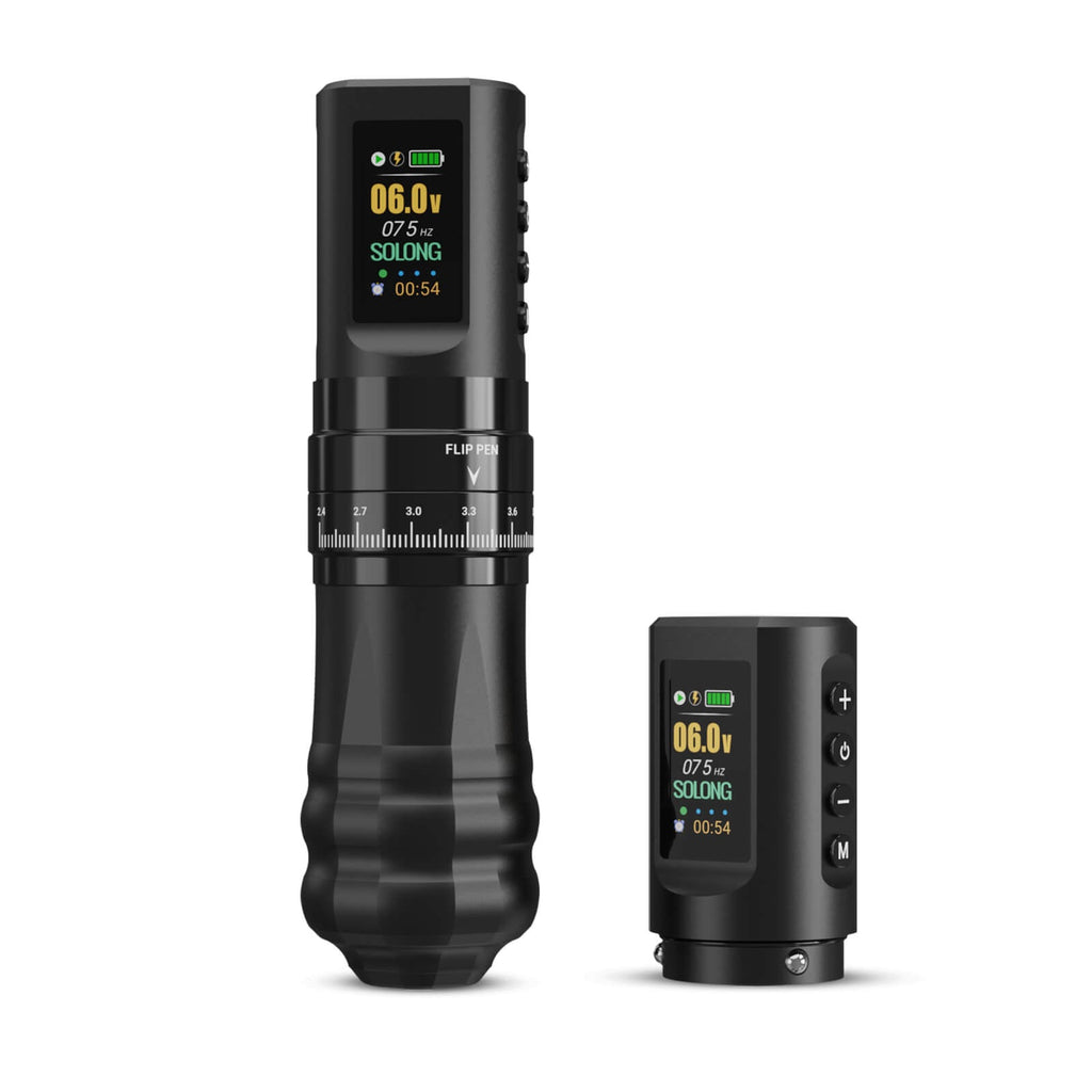 SOLONG Tattoo Machine E96 Digital Display & 7 Stroke Adjustable