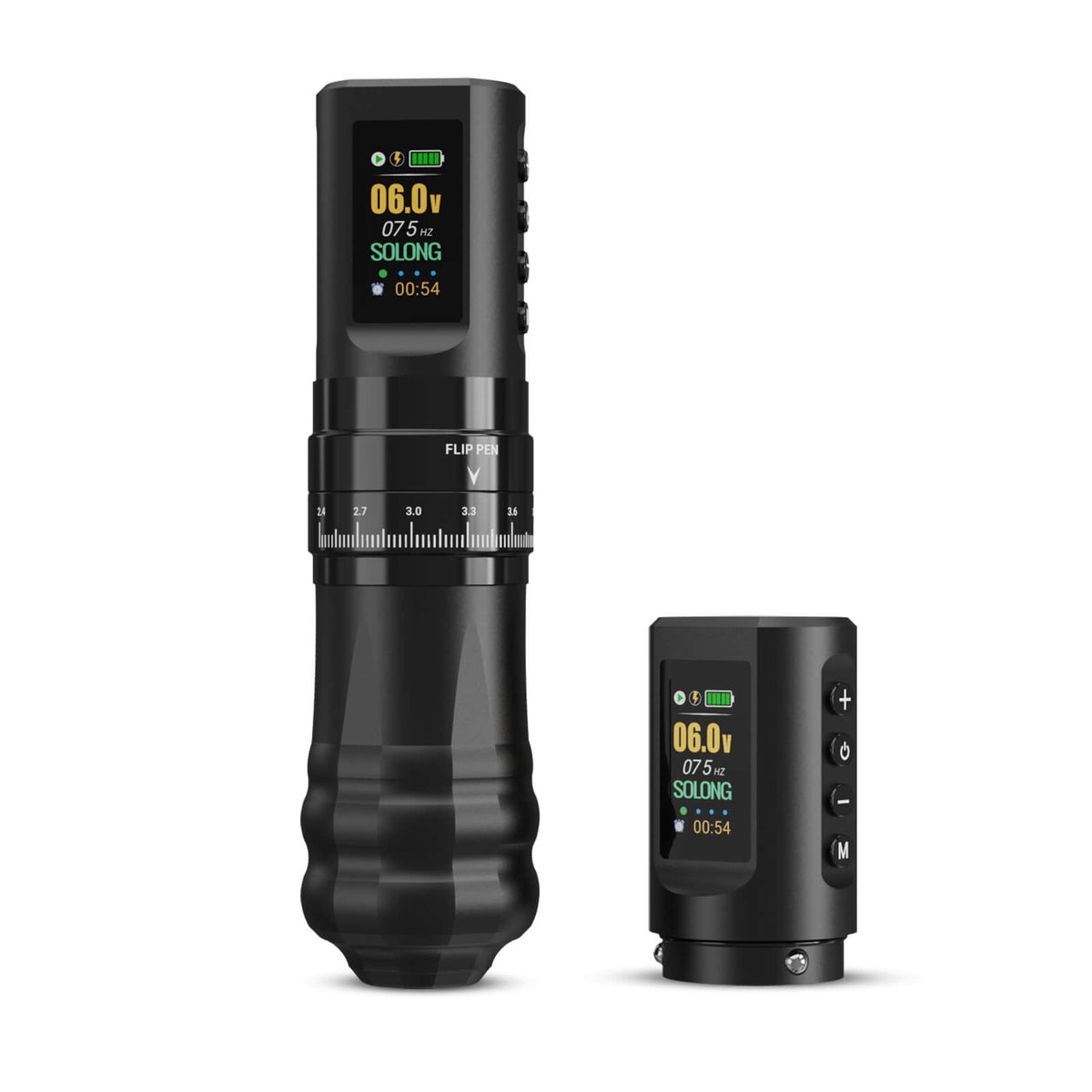 SOLONG Tattoo Machine E96 Digital Display & 7 Stroke Adjustable