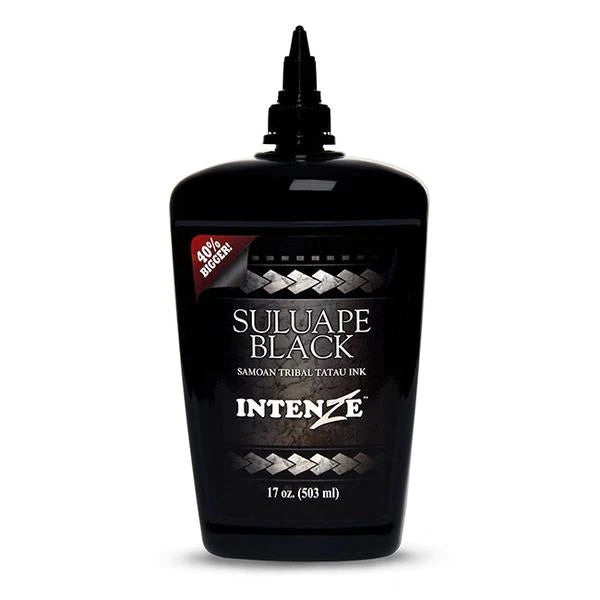 INTENZE Suluape Black Samoan Tribal Tatau Ink / Tattoo Ink 1oz/17oz Main image