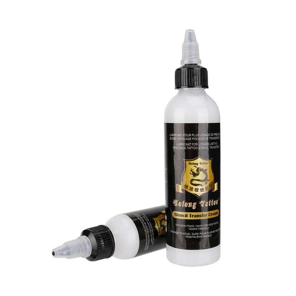 Solong Tattoo Stencil Thermal Transfer Cream – 2oz / 4oz