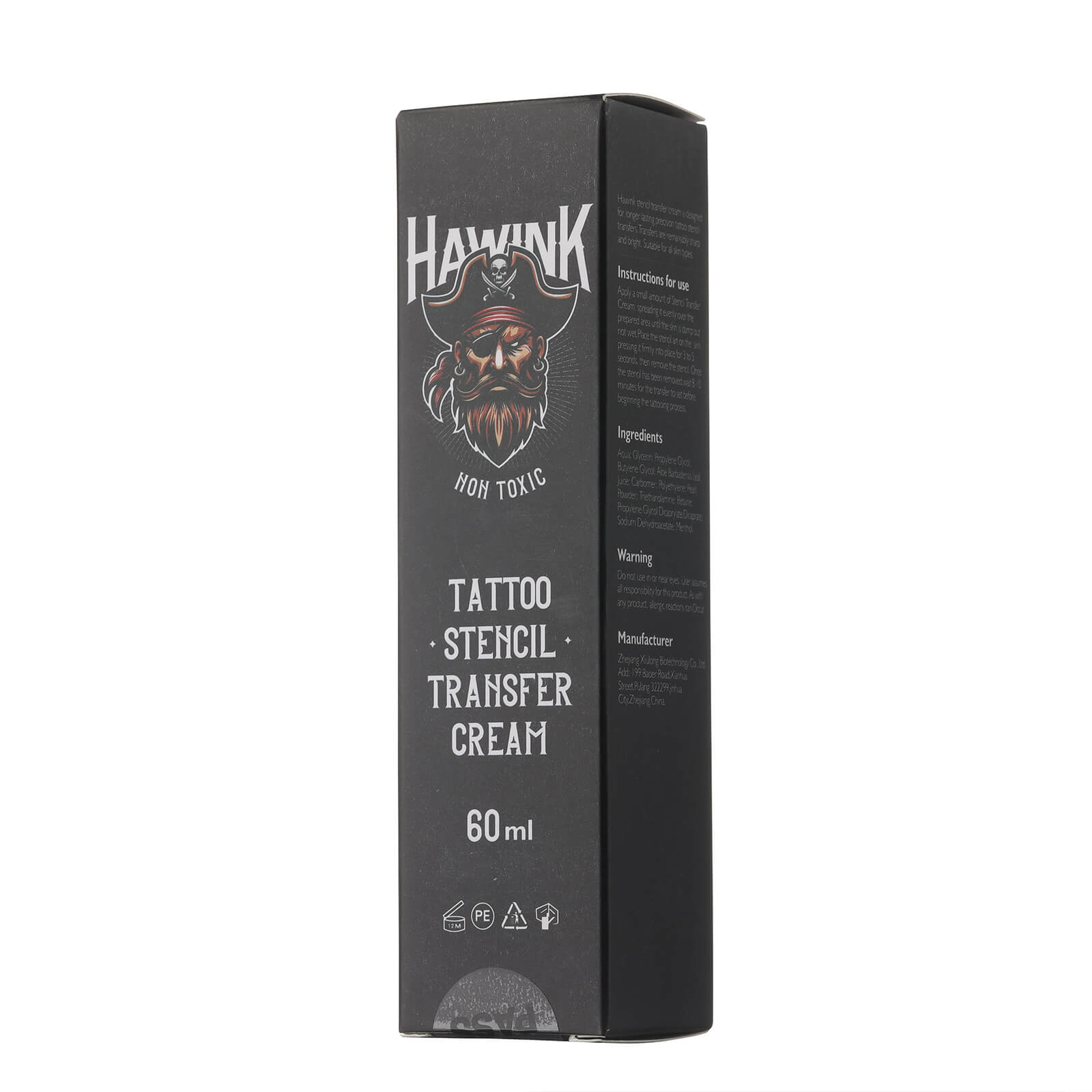 Hawink Tattoo Stencil Transfer Cream – 1oz / 2oz Secondary image