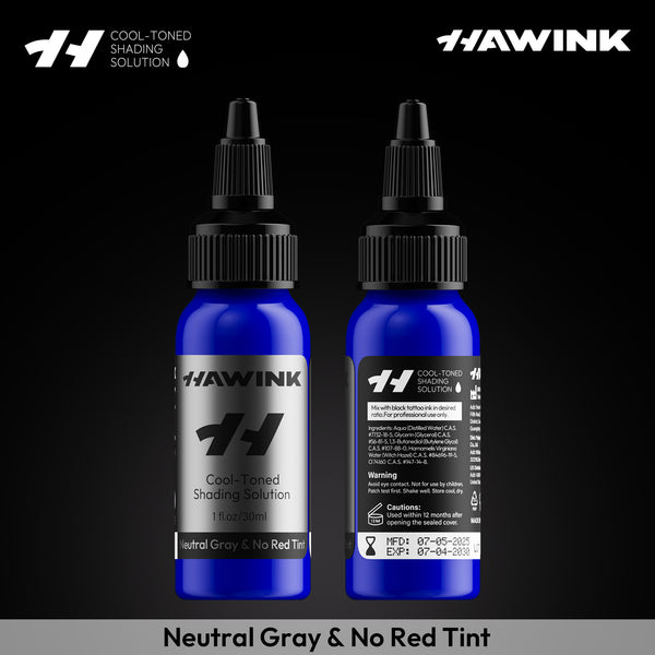 Hawink RGB Tattoo Ink Set 14 Colors and 2 Mixing Solution 1 oz(30ml)