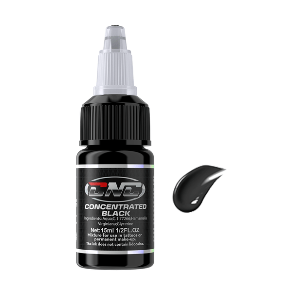 CNC Professional Tattoo Ink – 16 Vibrant Color Options, 0.5oz/15ml