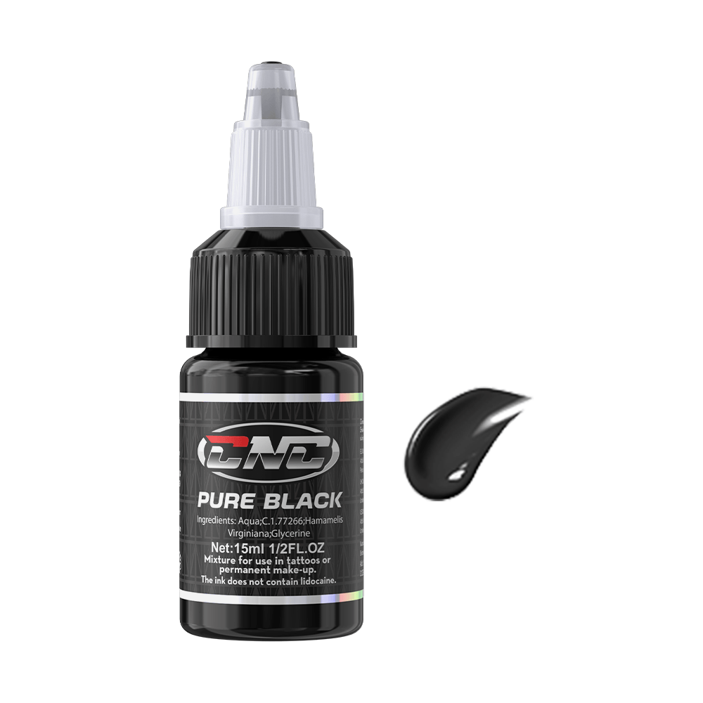 CNC Professional Tattoo Ink – 16 Vibrant Color Options, 0.5oz/15ml