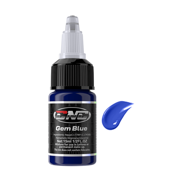 CNC Professional Tattoo Ink – 16 Vibrant Color Options, 0.5oz/15ml