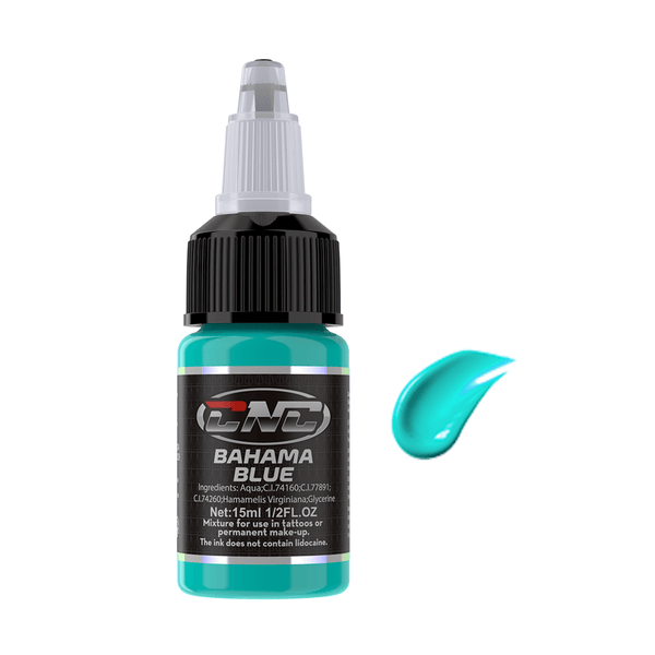 CNC Professional Tattoo Ink – 16 Vibrant Color Options, 0.5oz/15ml