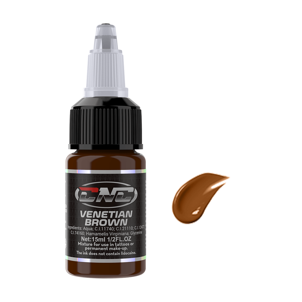 CNC Professional Tattoo Ink – 16 Vibrant Color Options, 0.5oz/15ml
