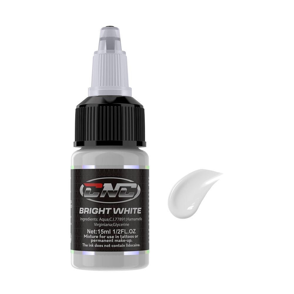 CNC Professional Tattoo Ink – 16 Vibrant Color Options, 0.5oz/15ml