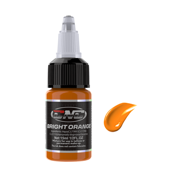 CNC Professional Tattoo Ink – 16 Vibrant Color Options, 0.5oz/15ml