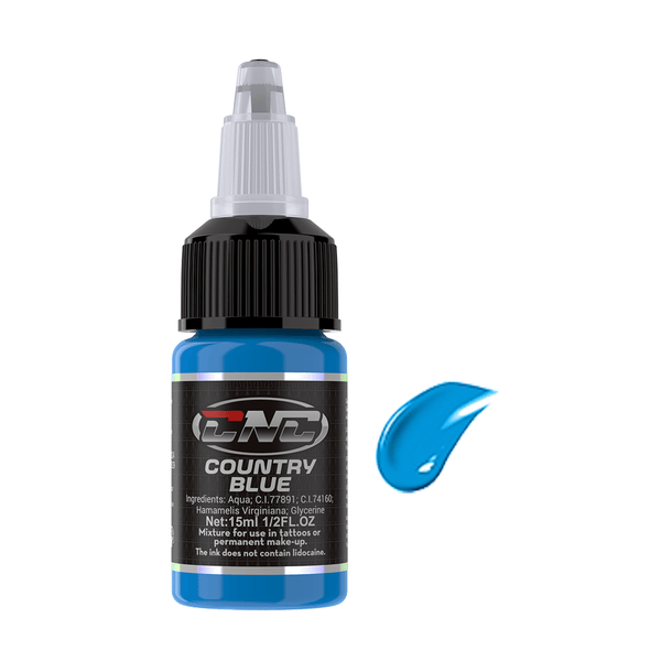 CNC Professional Tattoo Ink – 16 Vibrant Color Options, 0.5oz/15ml