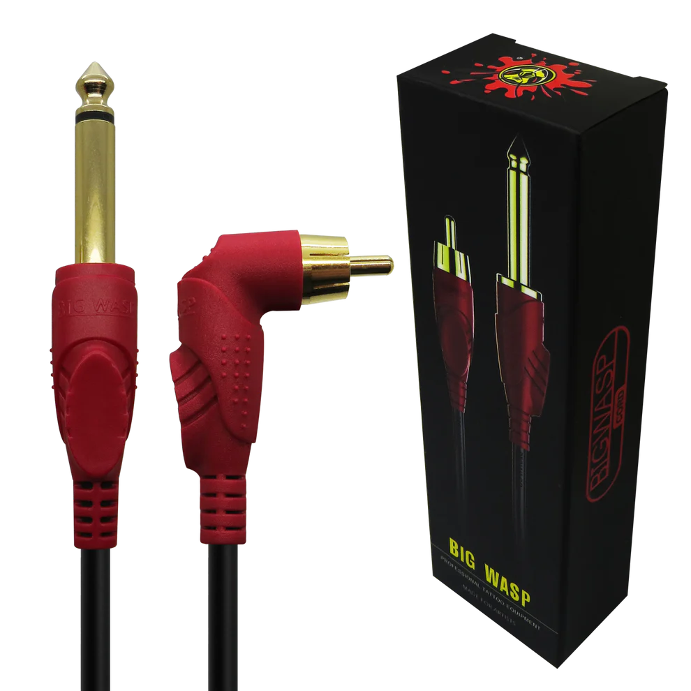 BIGWASP Tattoo Right Angel RCA Clip Cord Secondary image