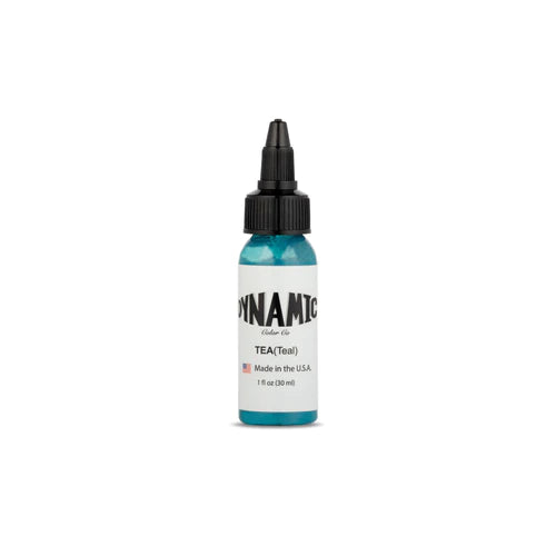 Dynamic Ink -Teal Tattoo Ink - 1 oz. Bottle Main image