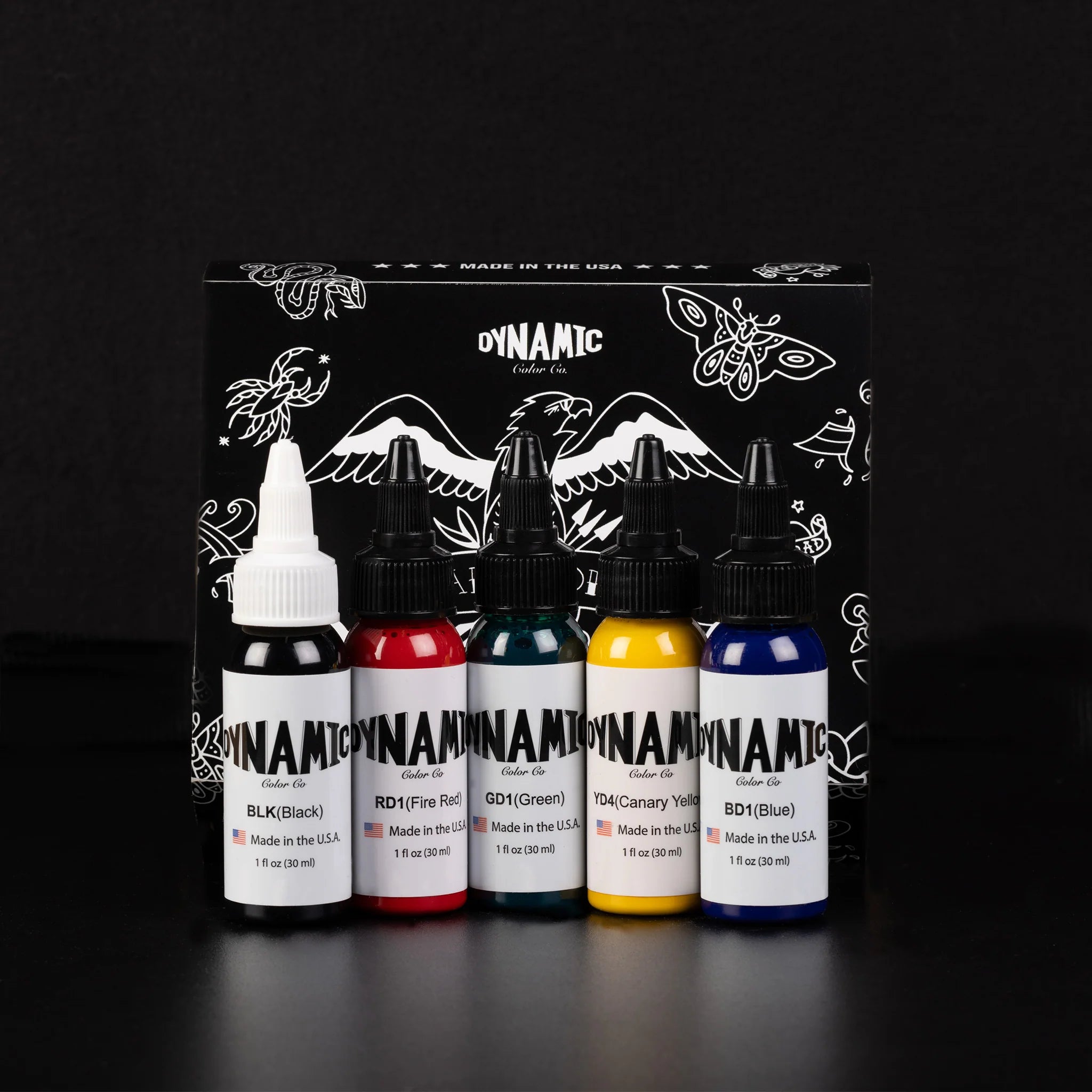 Dynamic Tattoo Ink Traditional 1oz Color Set Main image
