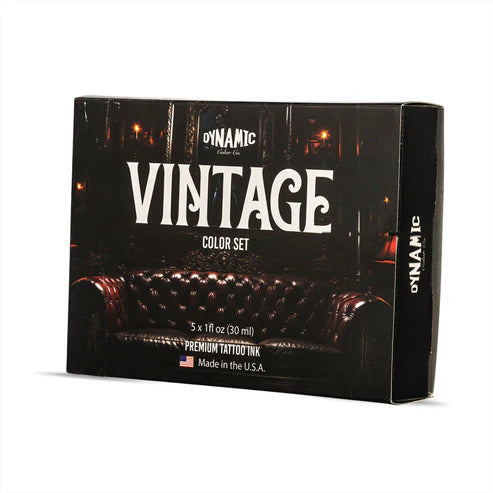 Dynamic Tattoo Ink Vintage 1oz Color Set Main image