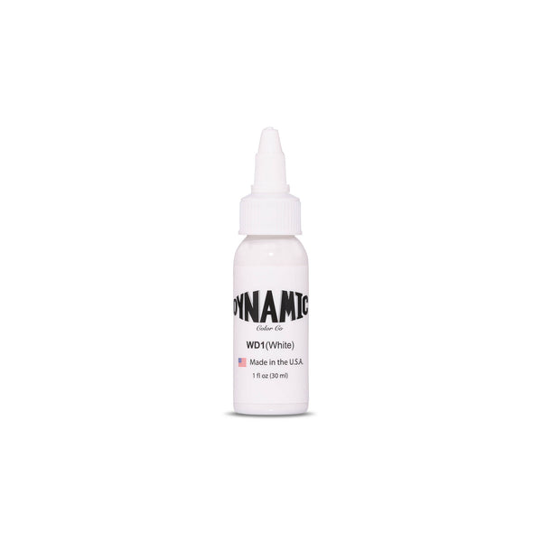 Dynamic White Tattoo Ink - 1 oz. Bottle