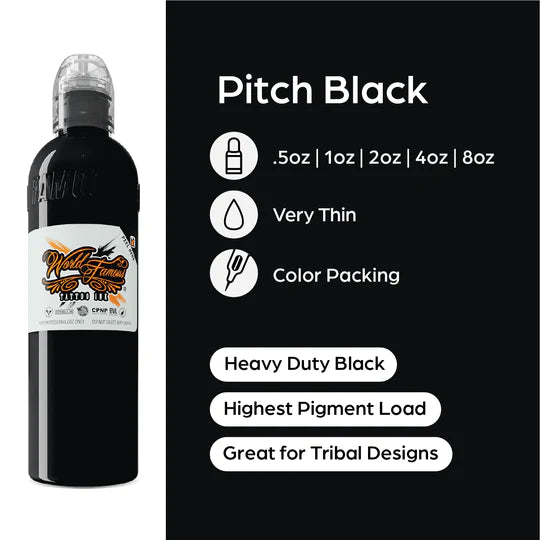 WORLD FAMOUS Pitch Black INK Main image