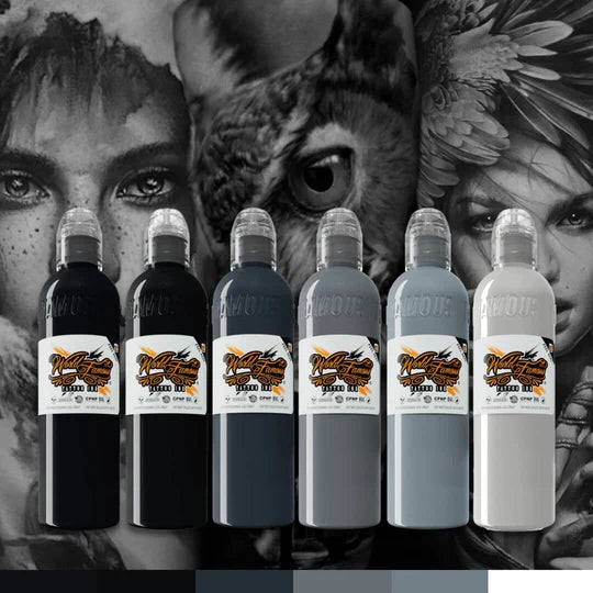 THOMAS CARLI JARLIER NOIRE INK SET — World Famous Tattoo Ink