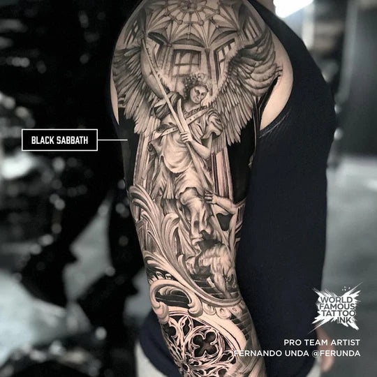 WORLD FAMOUS Black Sabbath Tattoo INK