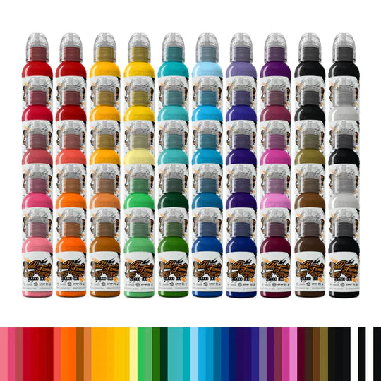 WORLD FAMOUS 50 COLOR 1OZ BOTTLE SET 1oz Main image