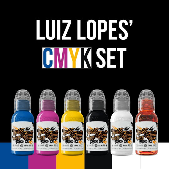 World Famous LUIZ LOPES CMYK INK SET 1oz Main image