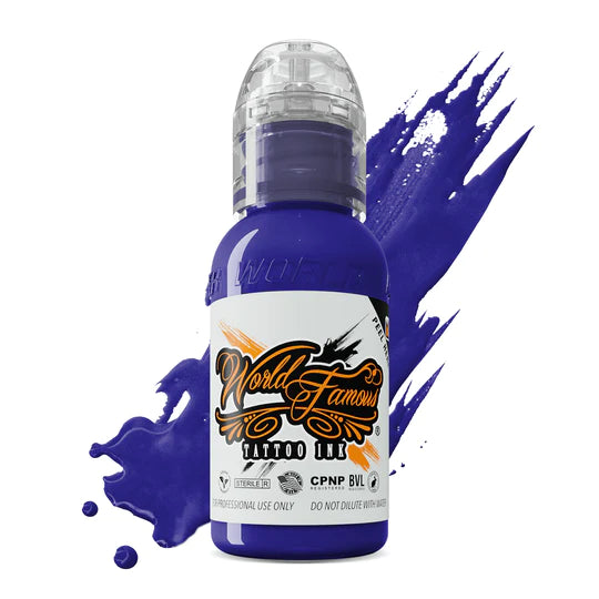 Leaning Tower of Purple — World Famous Tattoo Ink