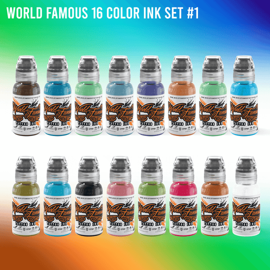 WORLD FAMOUS 104 BOTTLE COLOR SET - 1oz Secondary image