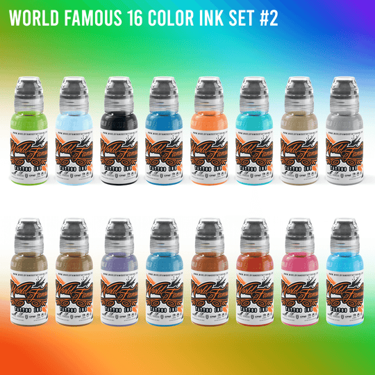 WORLD FAMOUS 104 BOTTLE COLOR SET - 1oz