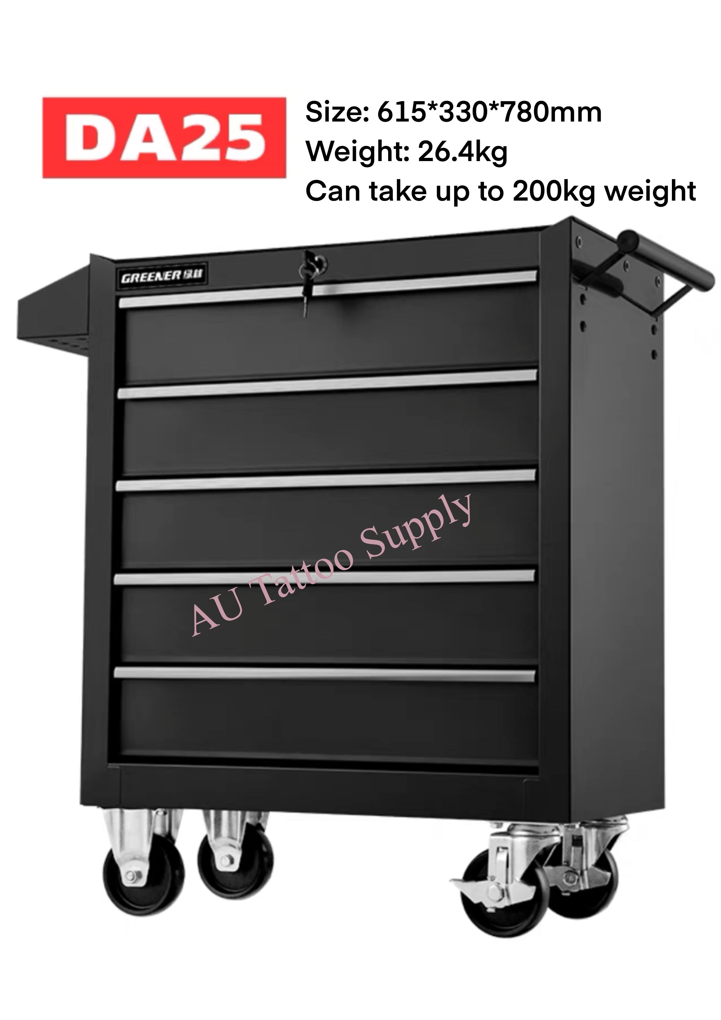 Tattoo Tool Box 5 tiers Secondary image