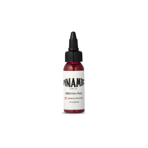 Dynamic Ink -Wine Red Tattoo Ink - 1 oz. Bottle Main image