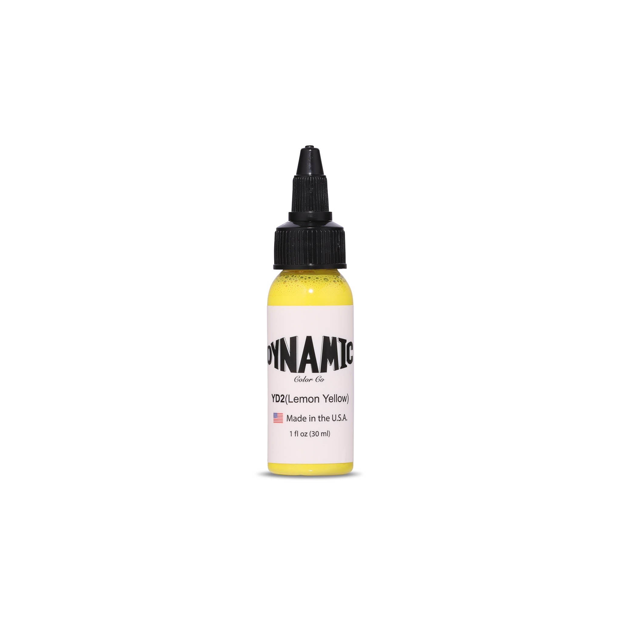 Dynamic Ink -Lemon Yellow Tattoo Ink - 1 oz. Bottle