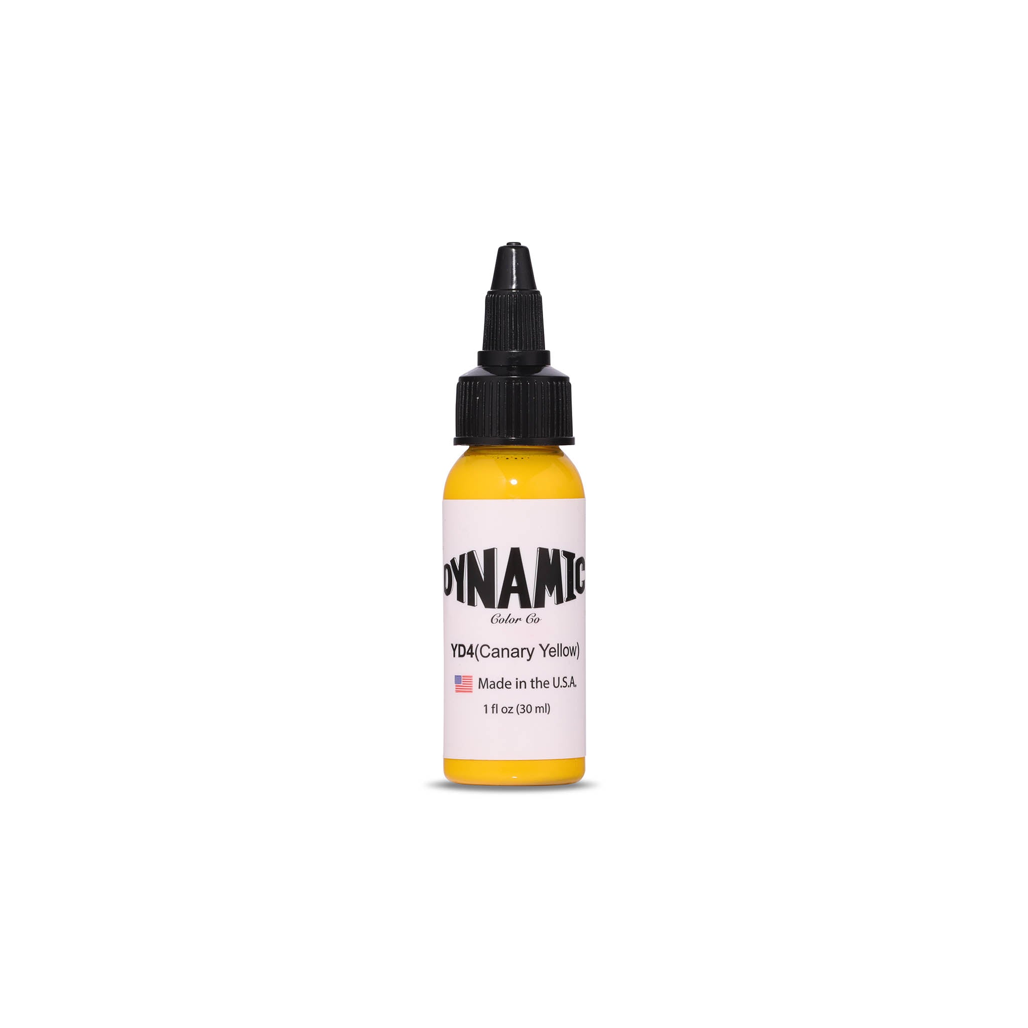 Dynamic Ink -Canary Yellow Tattoo Ink - 1 oz. Bottle Main image