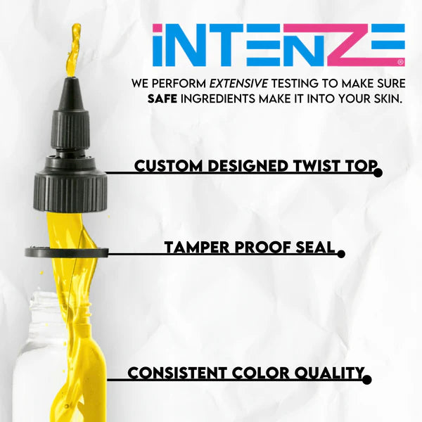 INTENZE Lemon Yellow Tattoo Ink
