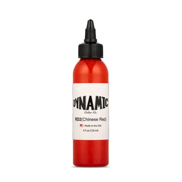 Dynamic Chinese Red Tattoo Ink - 4 oz. Bottle Main image