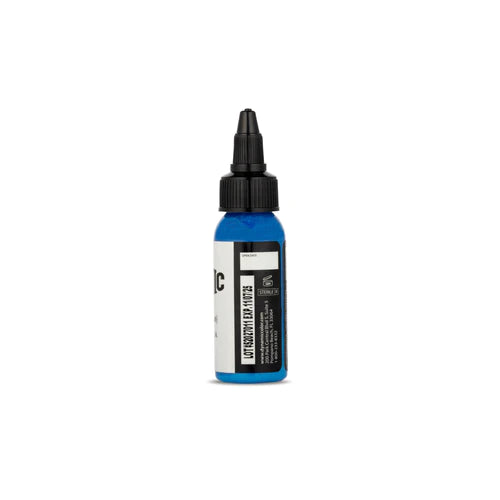 Dynamic Ink -Electric Blue Tattoo Ink - 1 oz. Bottle Secondary image