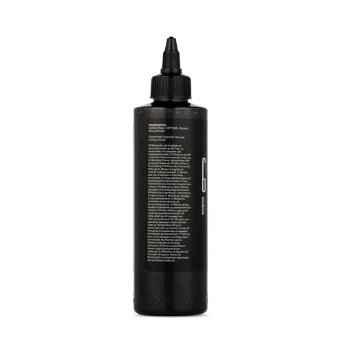 Dynamic GANGA Black Tattoo Ink - 8 oz. Bottle