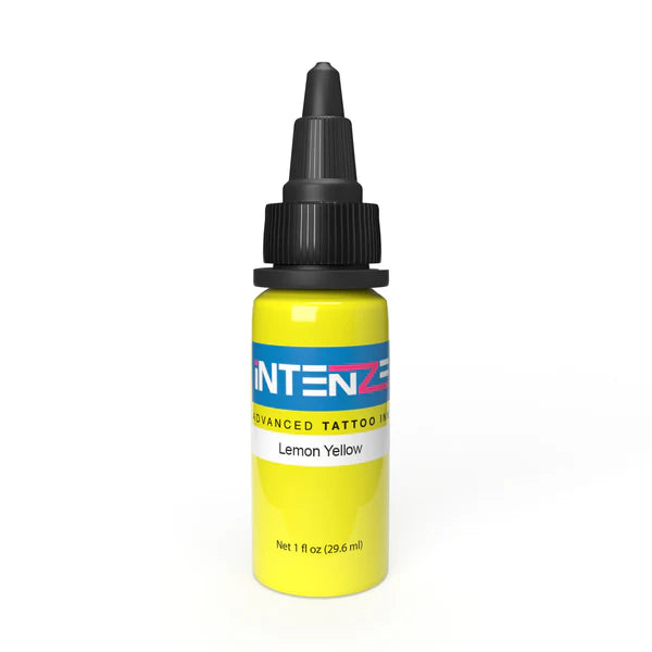 INTENZE Lemon Yellow Tattoo Ink