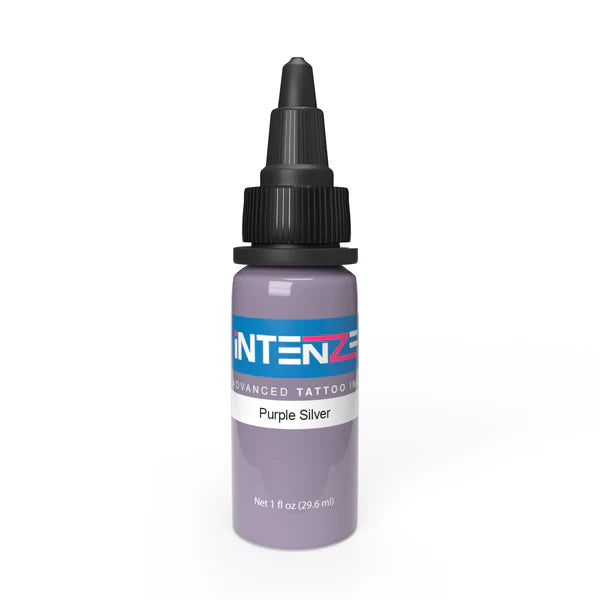 INTENZE Purple Silver Tattoo Ink Main image