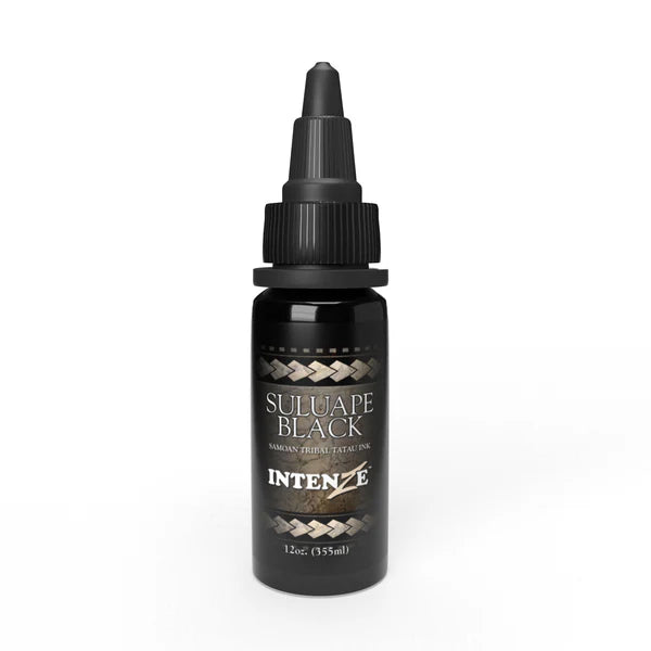 INTENZE Suluape Black Samoan Tribal Tatau Ink / Tattoo Ink 1oz/17oz Secondary image