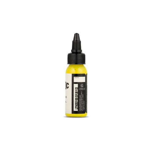 Dynamic Ink -Lemon Yellow Tattoo Ink - 1 oz. Bottle Secondary image