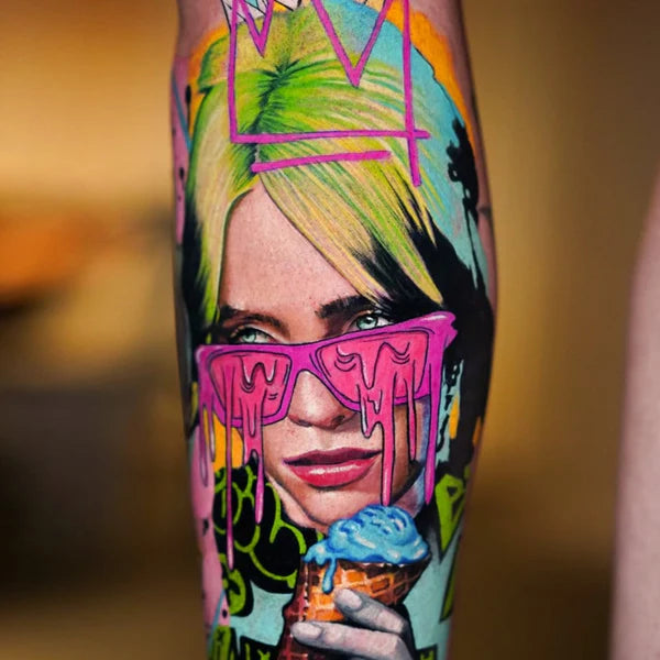 INTENZE Lime Green Tattoo Ink Secondary image