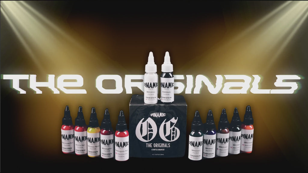 Dynamic OG Tattoo Ink Color Set - 1 oz. Bottles