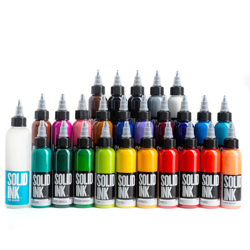 SOLID INK 25 COLORS SET (25 FOR THE PRICE OF 20) 1oz Main image