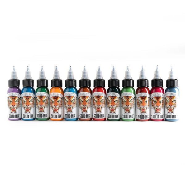 SOLID INK CHRIS GARVER 1OZ SET | 12 COLORS 1oz