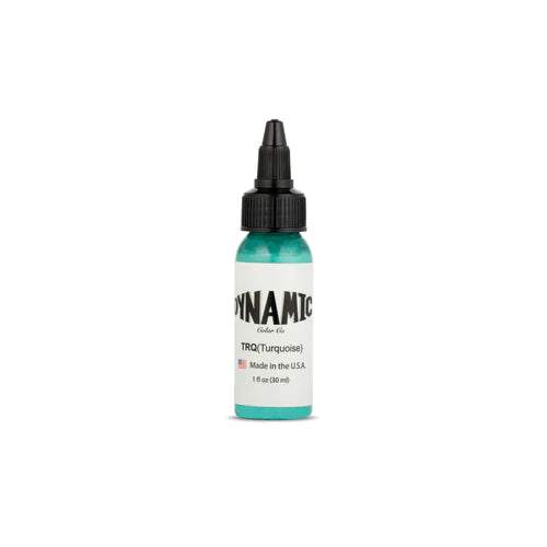 Dynamic Ink -Turquoise Tattoo Ink - 1 oz. Bottle Main image